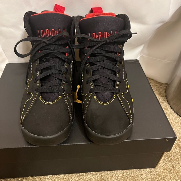 Citrus Jordan 7’s
- black/red/yellow - Picture 2 of 5